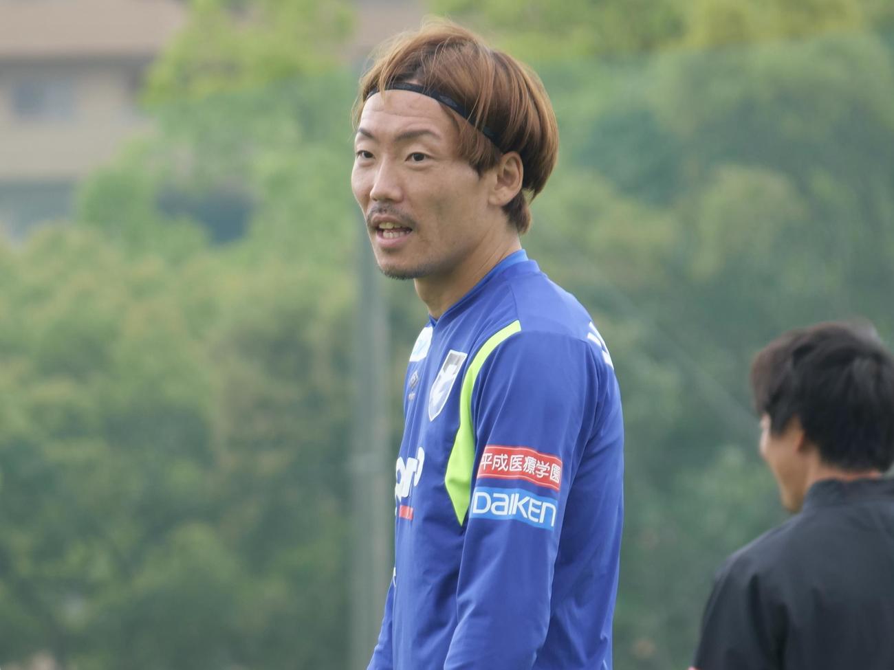 大阪ダービーに備えるG大阪藤春（C）GAMBA OSAKA