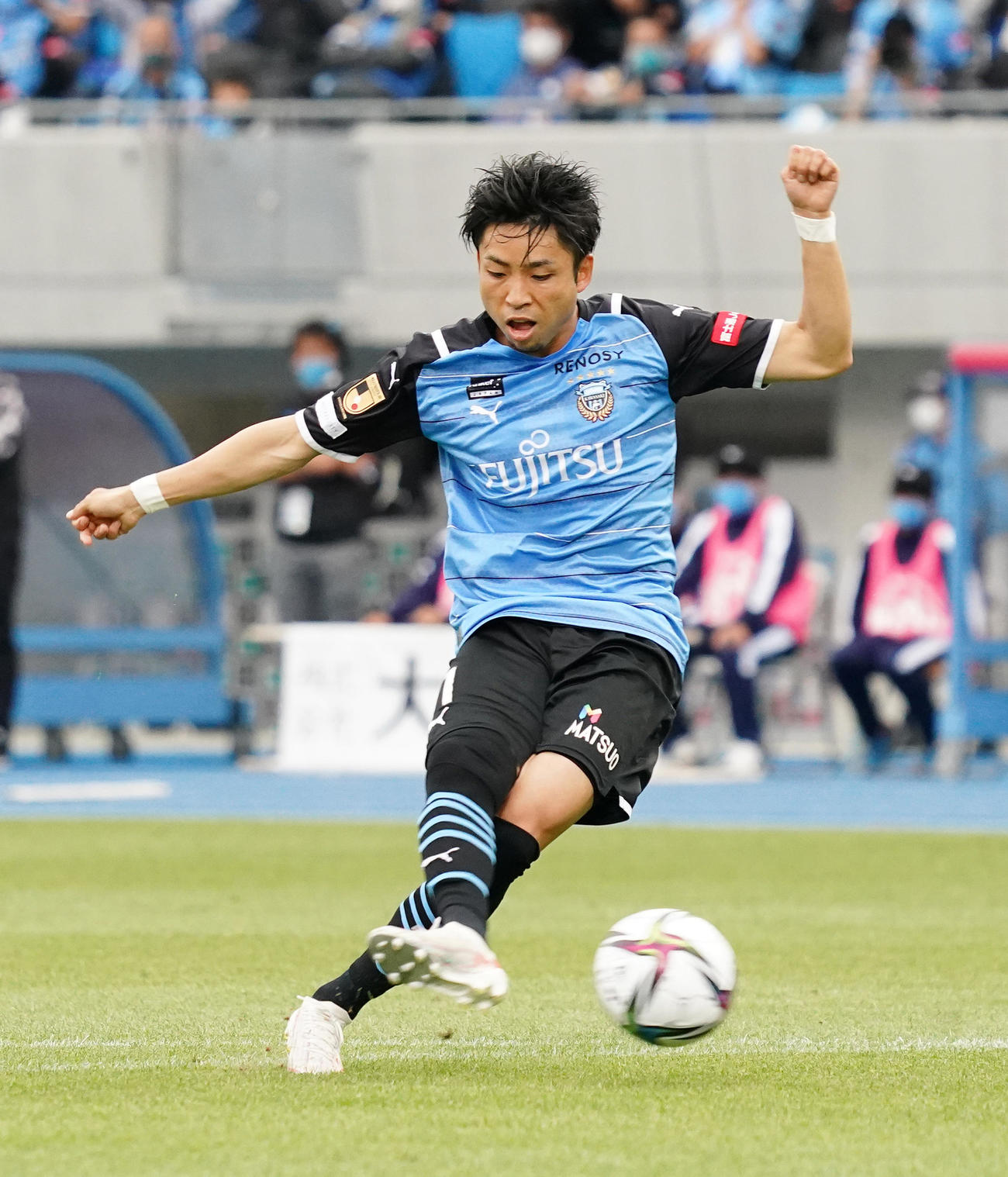 川崎F小林悠（2021年5月16日撮影）