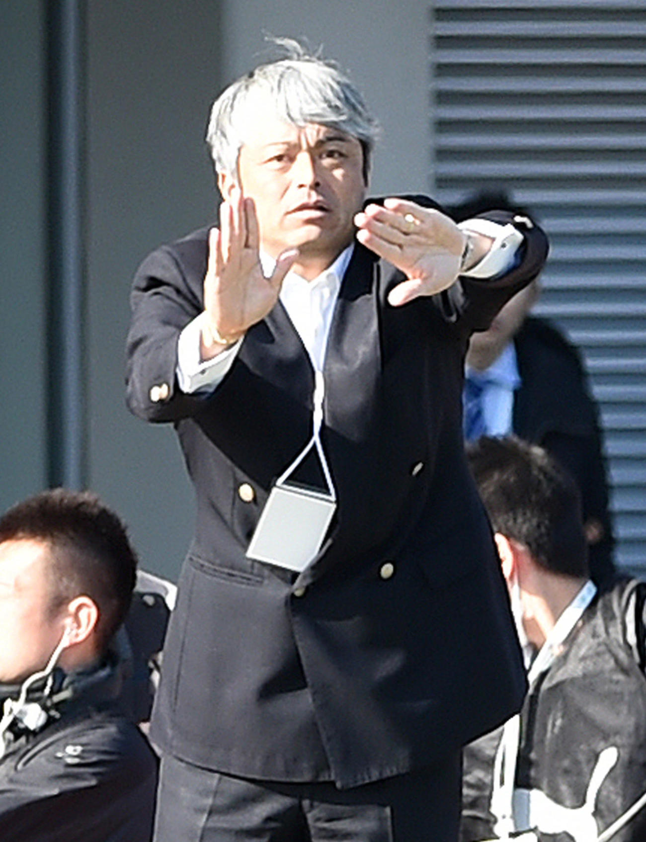 秀岳館・段原一詞監督＝2014年12月31日