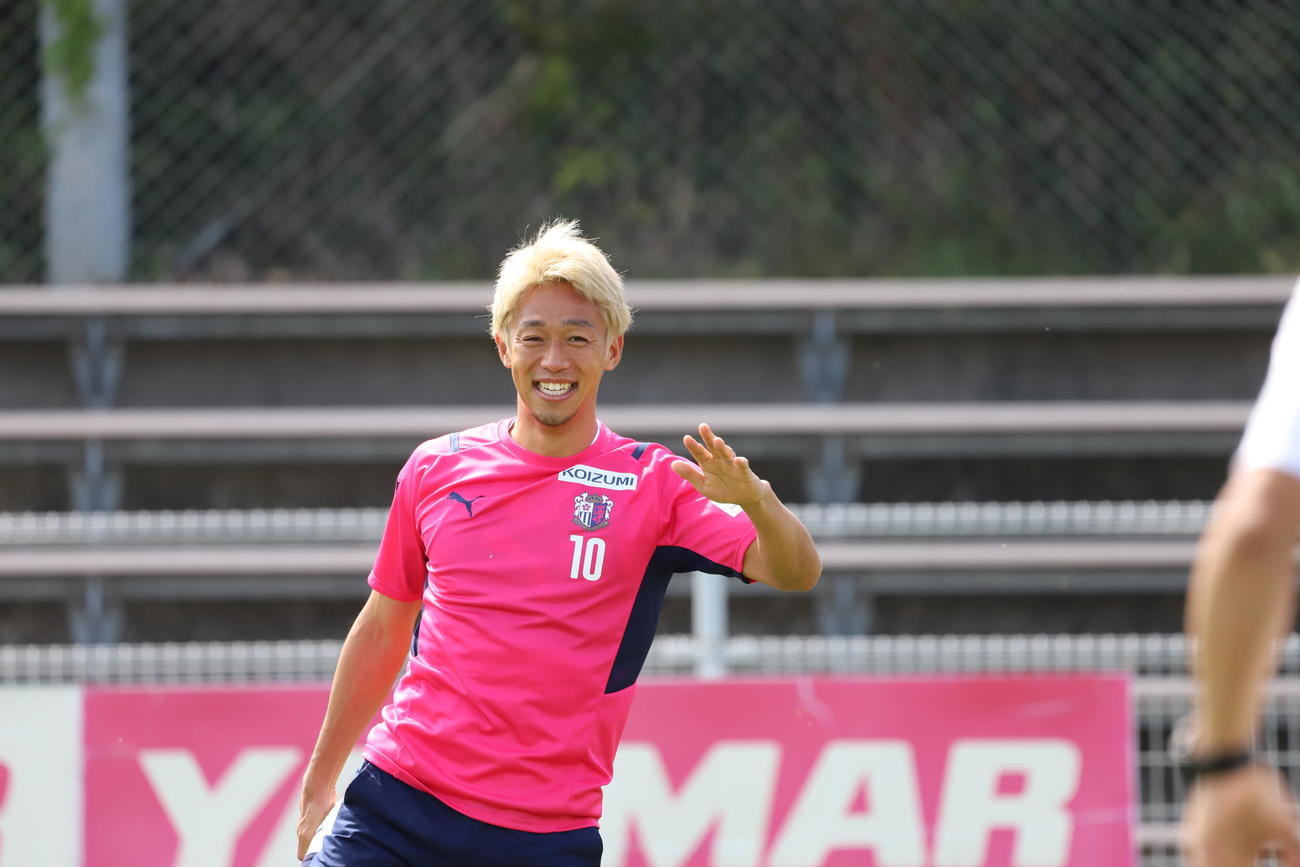 鹿島戦に備えるC大阪清武（CEREZO OSAKA）