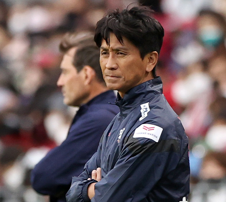 C大阪小菊昭雄監督（2022年4月撮影）