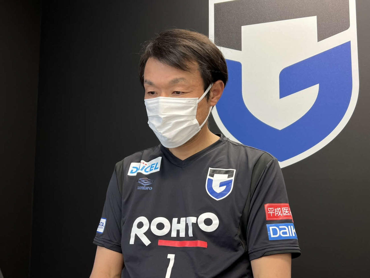 広島戦に備えるG大阪片野坂監督（C）GAMBA OSAKA