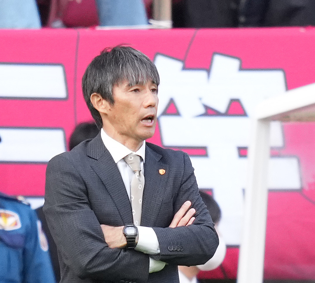 鹿島時代の相馬直樹氏（2021年11月撮影）