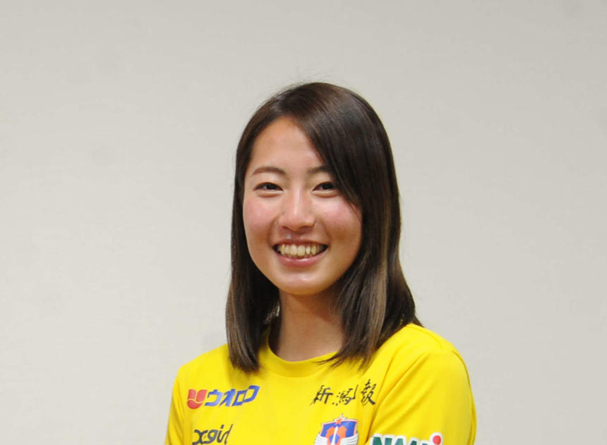 新潟L千野七海（2022年2月25日撮影）