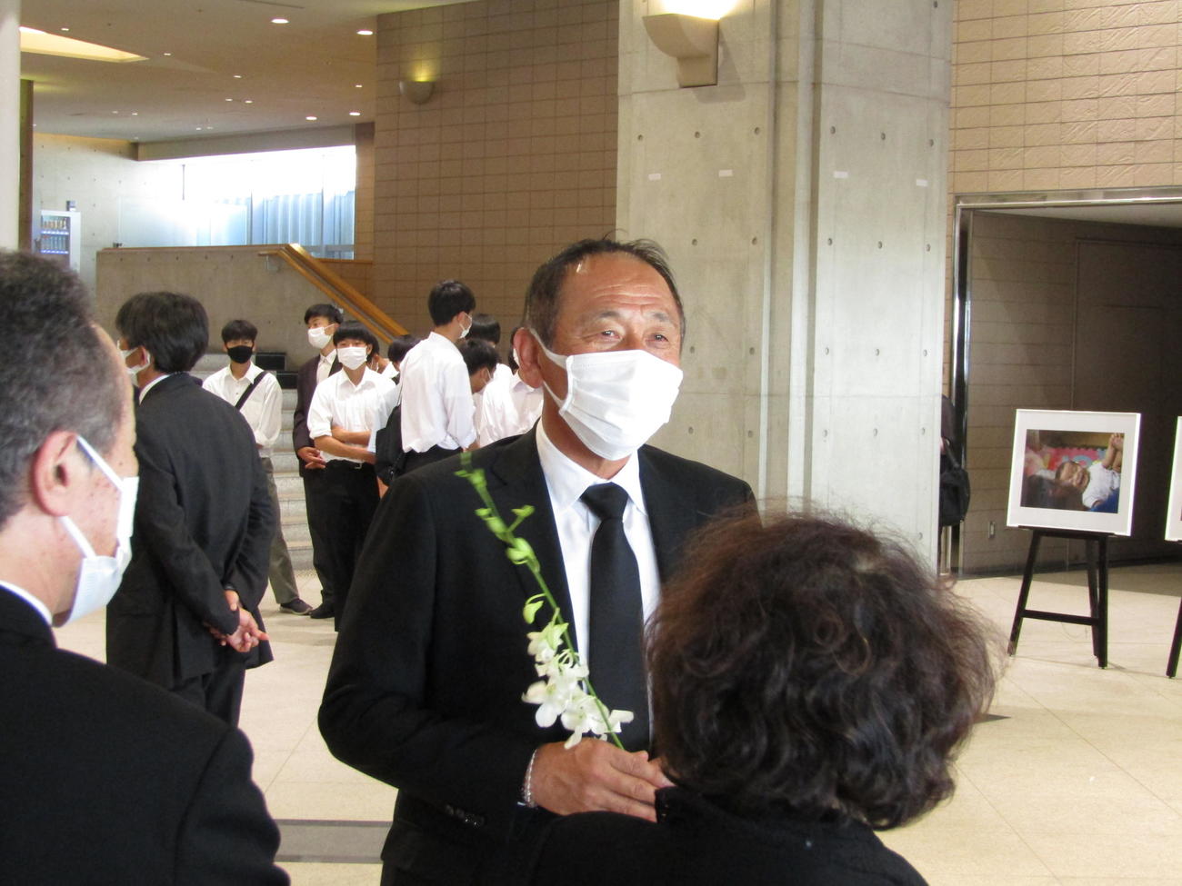 宮本卓也さん「お別れの会」に参加した元C大阪監督の小林伸二氏