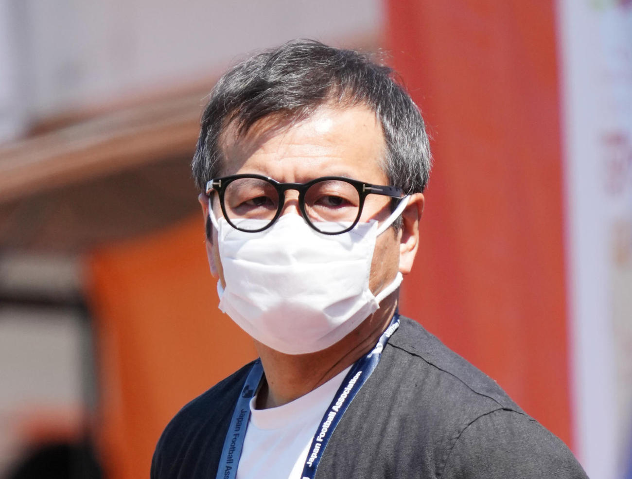 野々村芳和チェアマン（2022年5月7日撮影）