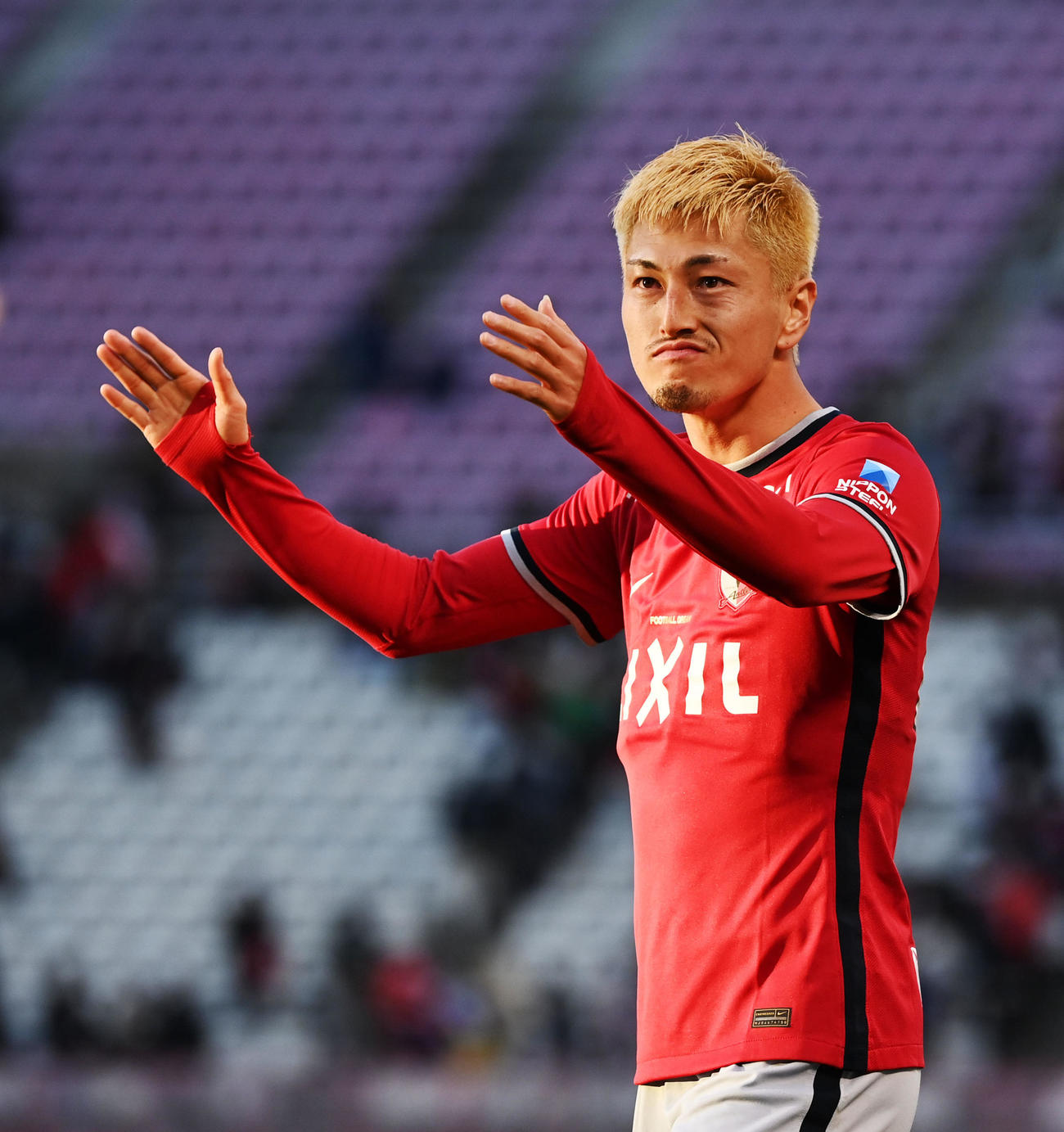 鹿島FW鈴木優磨（2022年3月6日撮影）