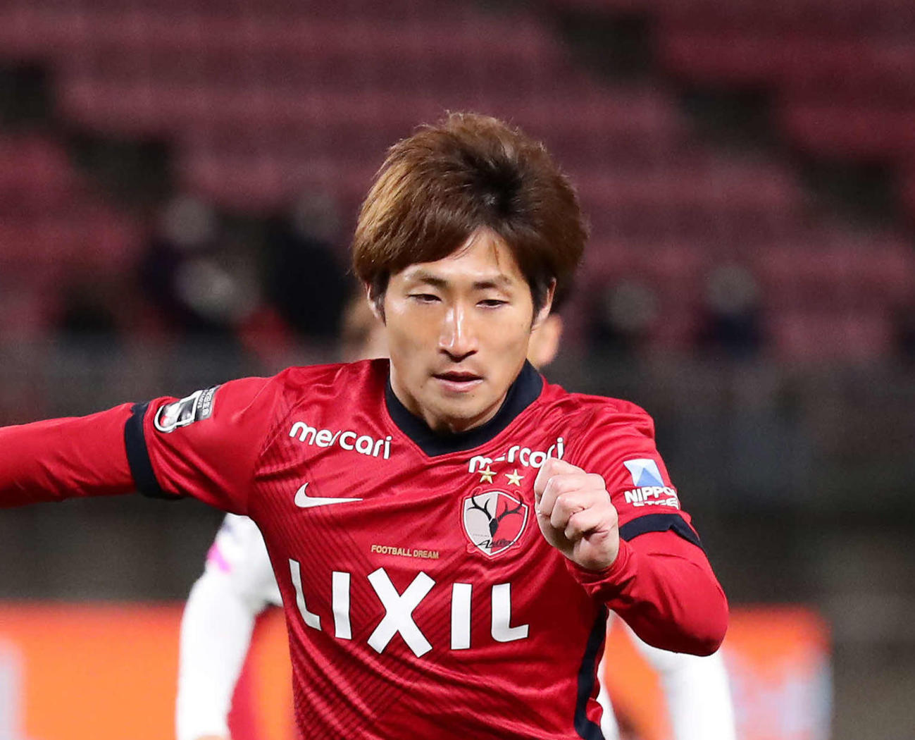 鹿島MF和泉竜司（2021年3月3日撮影）
