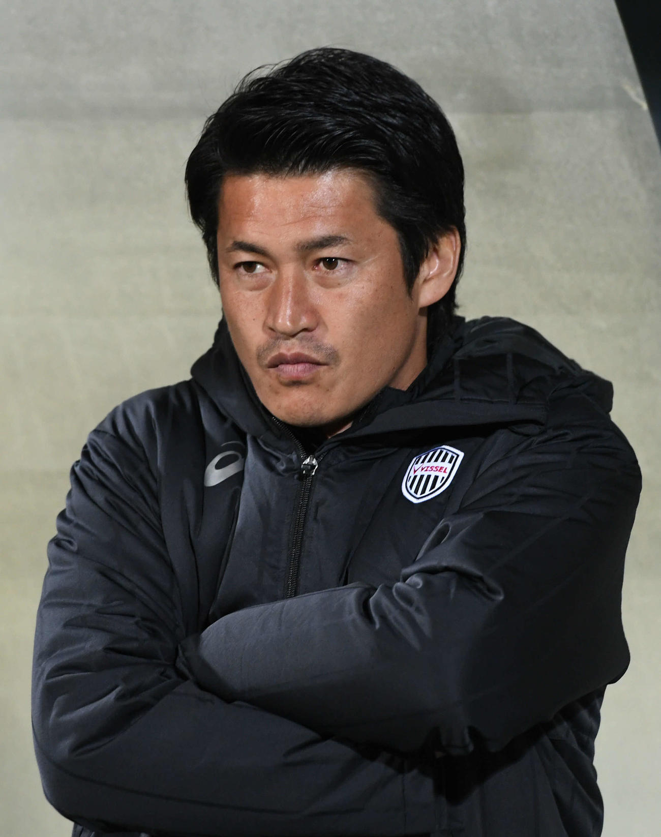 ヴィッセル神戸　吉田孝行新監督（2018年3月30日撮影）