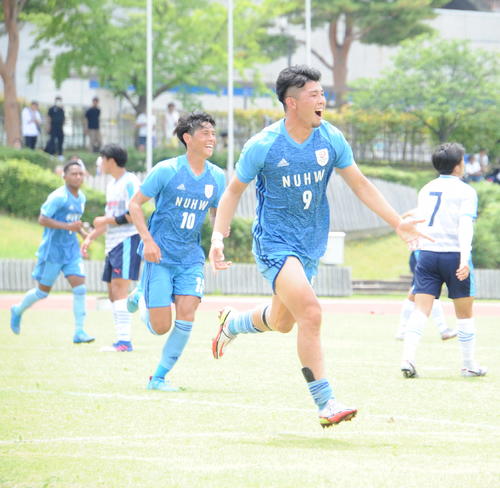 新潟医療福祉大 新潟対決制し４大会連続ｖ 田中翔太が決勝弾 狙い通りの形 全国４強超え目標 サッカー写真ニュース 日刊スポーツ
