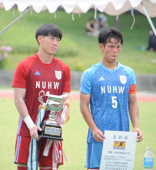 新潟医療福祉大 新潟対決制し４大会連続ｖ 田中翔太が決勝弾 狙い通りの形 全国４強超え目標 サッカー写真ニュース 日刊スポーツ