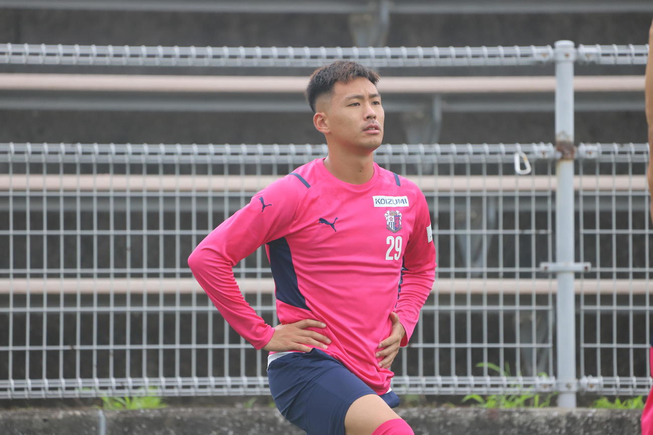 大阪ダービーに臨むC大阪舩木翔(C)CEREZO OSAKA