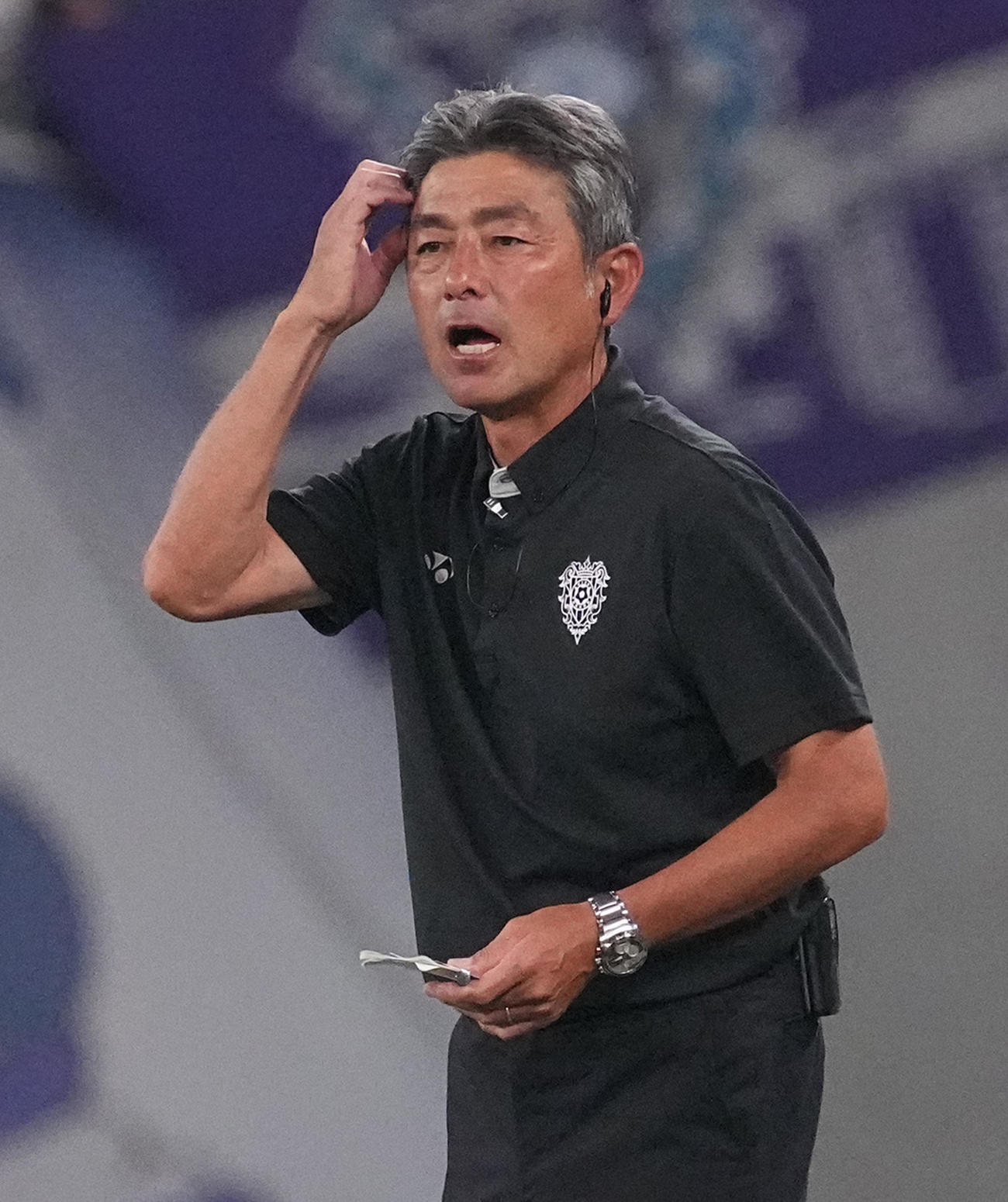 福岡長谷部監督（2022年7月2日撮影）