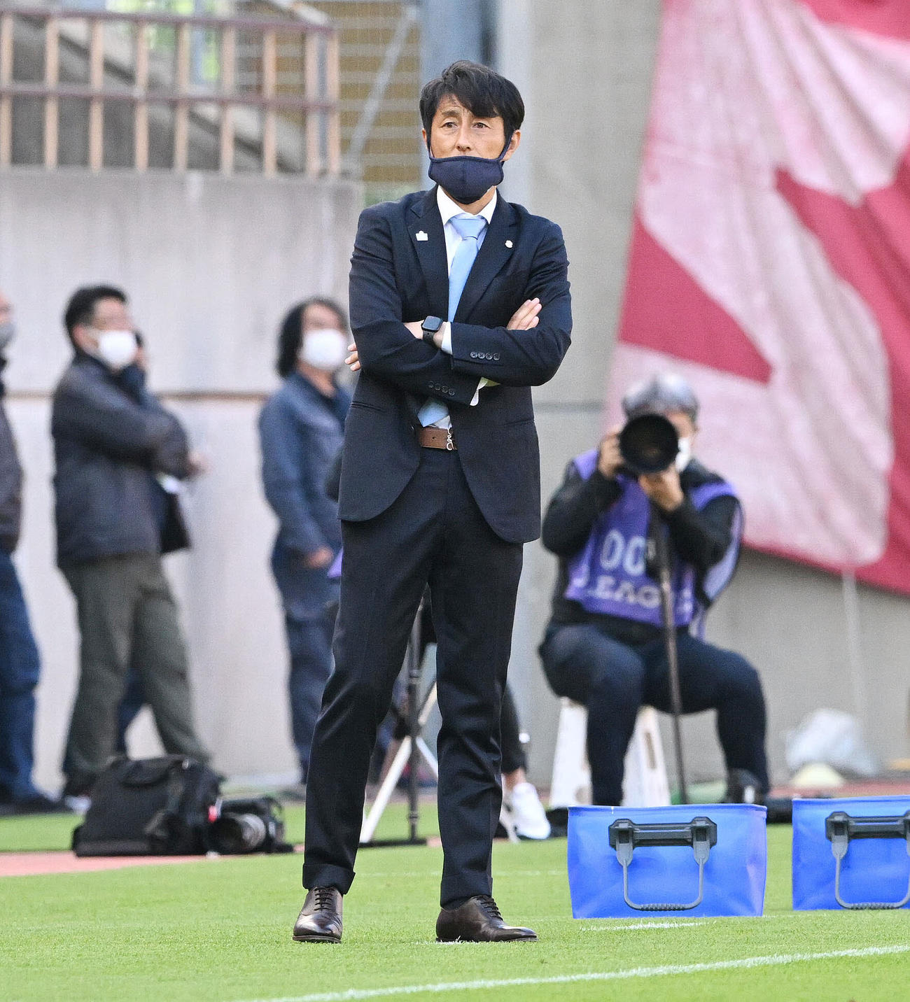 磐田伊藤監督（2022年5月3日撮影）