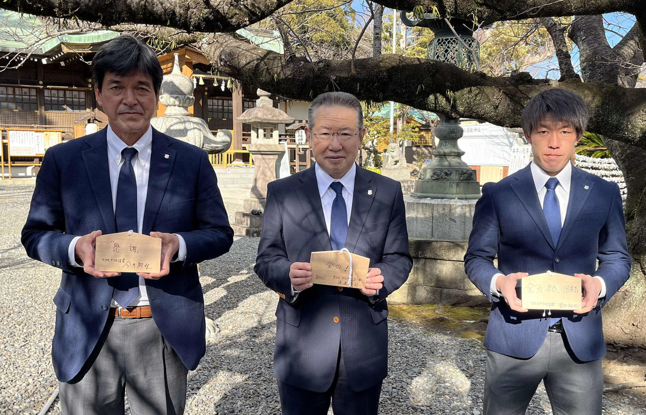 J3沼津の今井雅隆監督（2022年2月17日撮影）