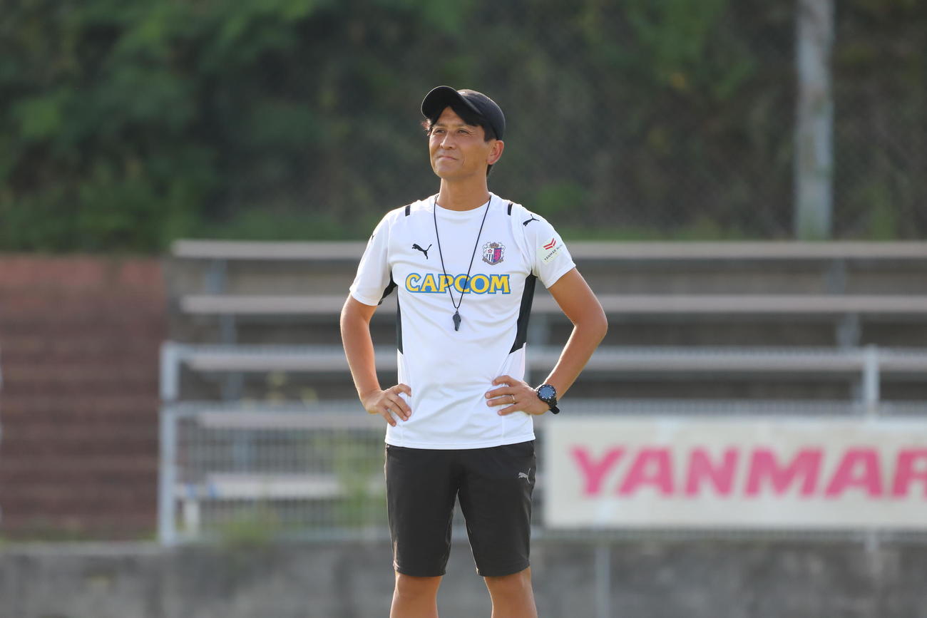 広島戦に備えるC大阪小菊監督（Ｃ）CEREZO OSAKA