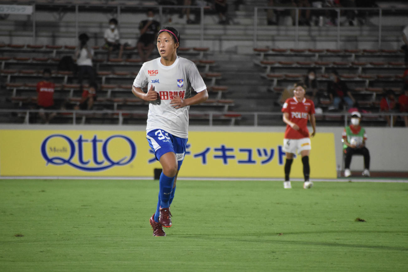 先制点をアシストした田中（提供＝アルビレックス新潟レディース）