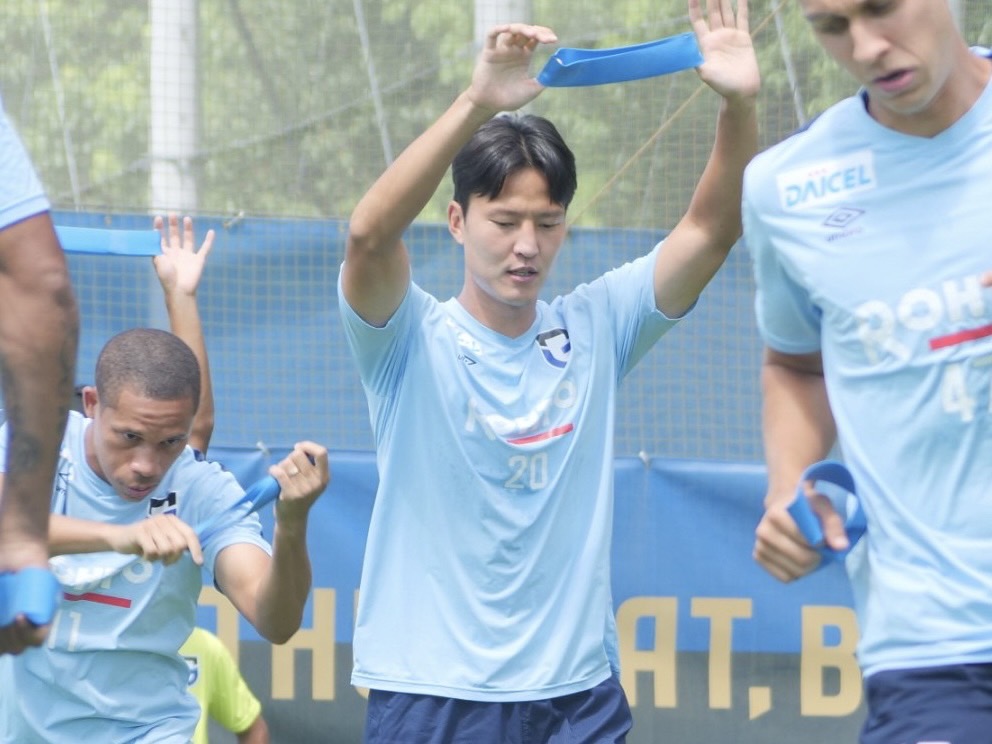 鳥栖戦に備えるG大阪クォン・ギョンウォン（C）GAMBA OSAKA