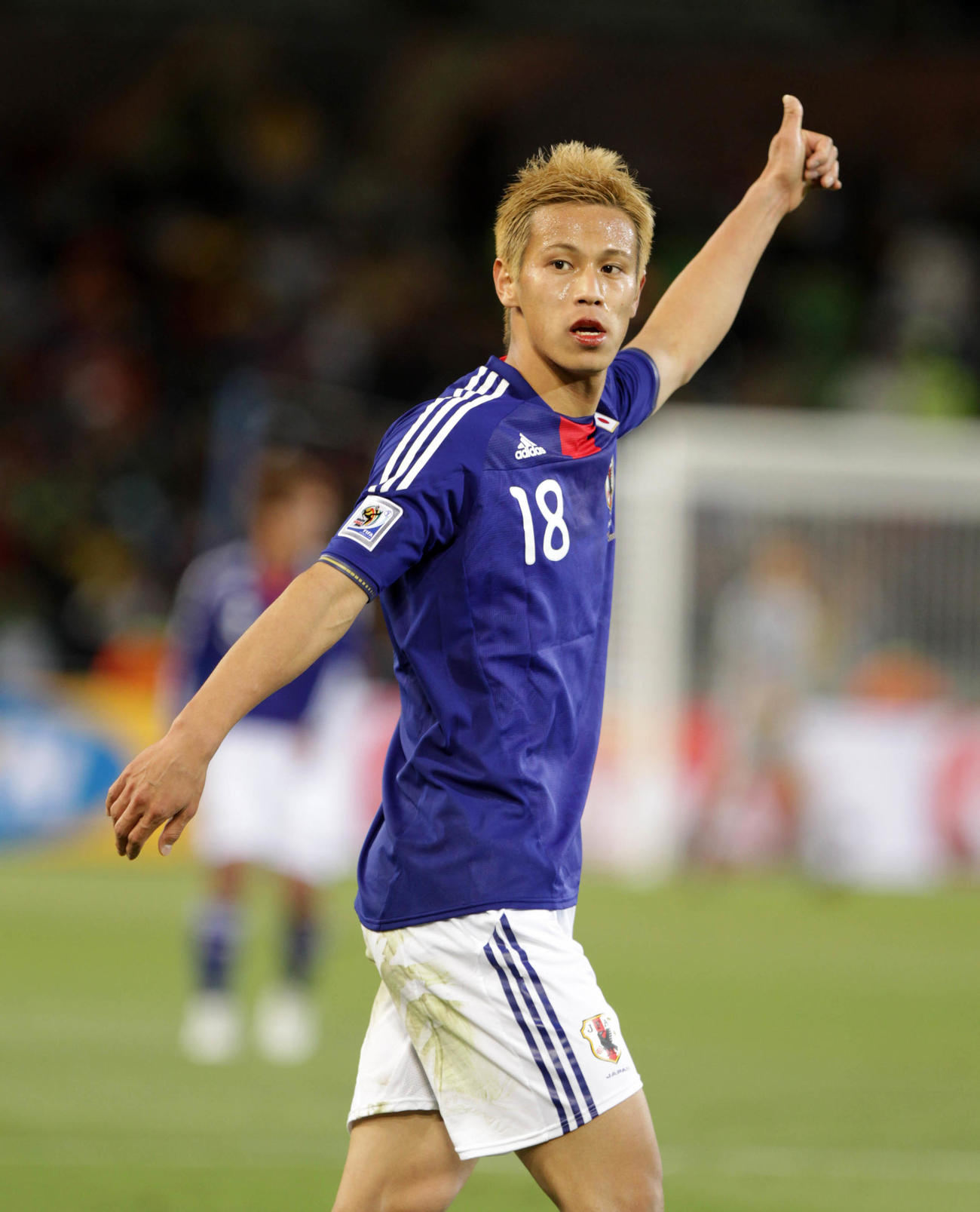 本田圭佑（10年6月14日撮影）