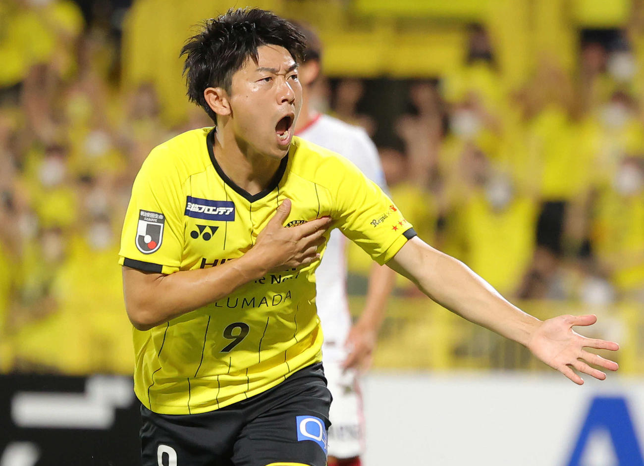 柏FW武藤雄樹（2022年7月2日撮影）