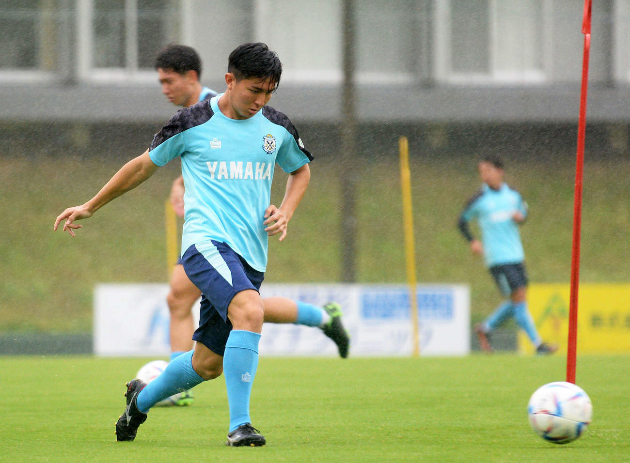 2試合連続ゴールを狙う磐田吉長