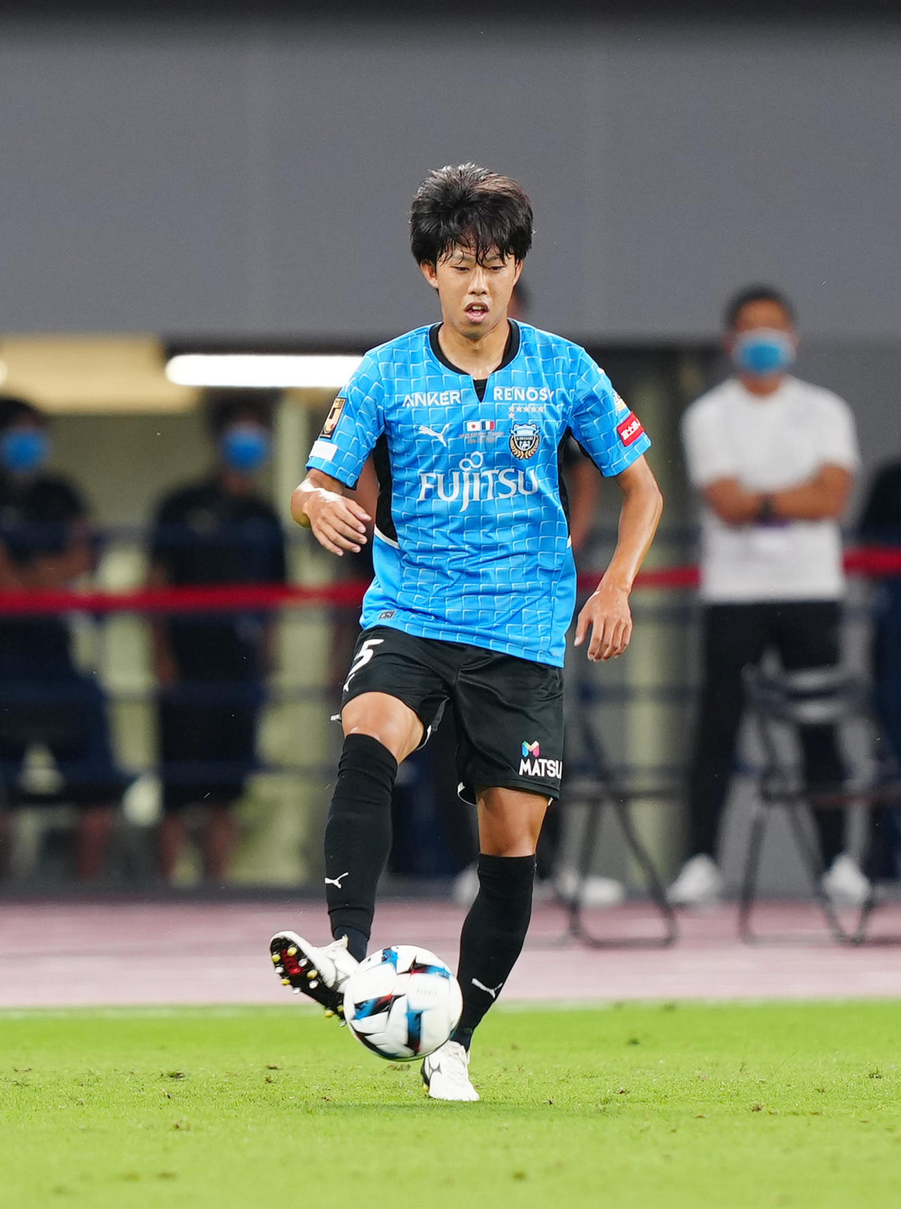 川崎F佐々木旭（2022年7月20日撮影）
