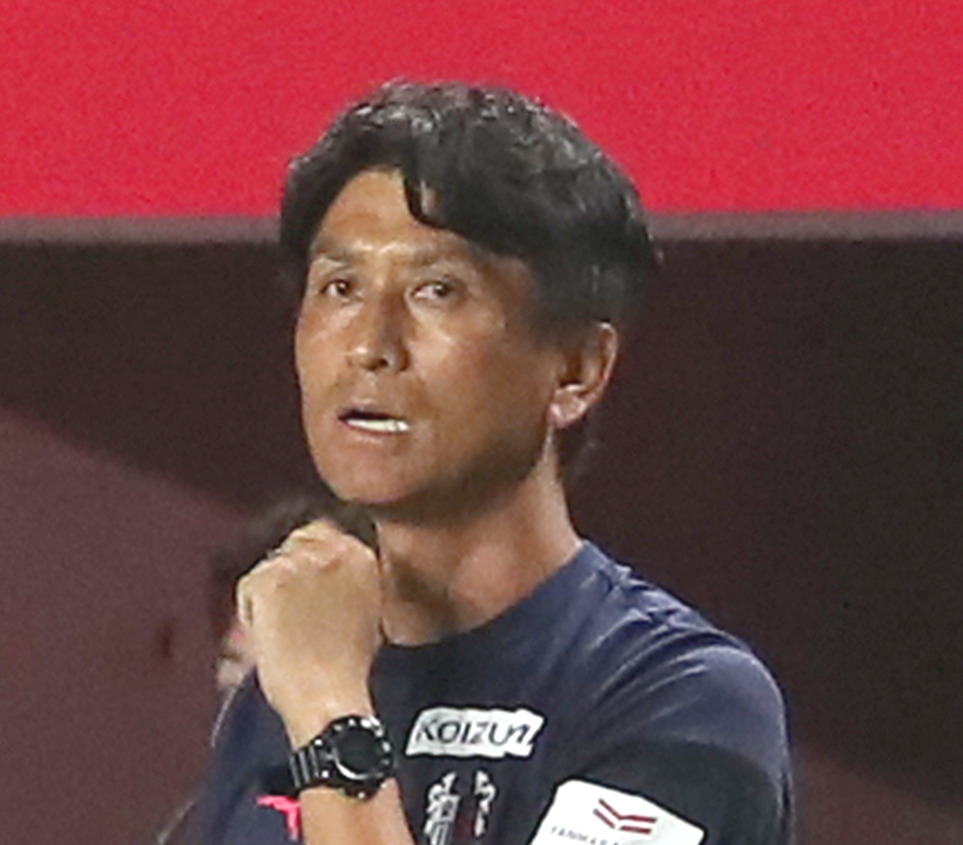 C大阪小菊昭雄監督（2022年7月2日撮影）