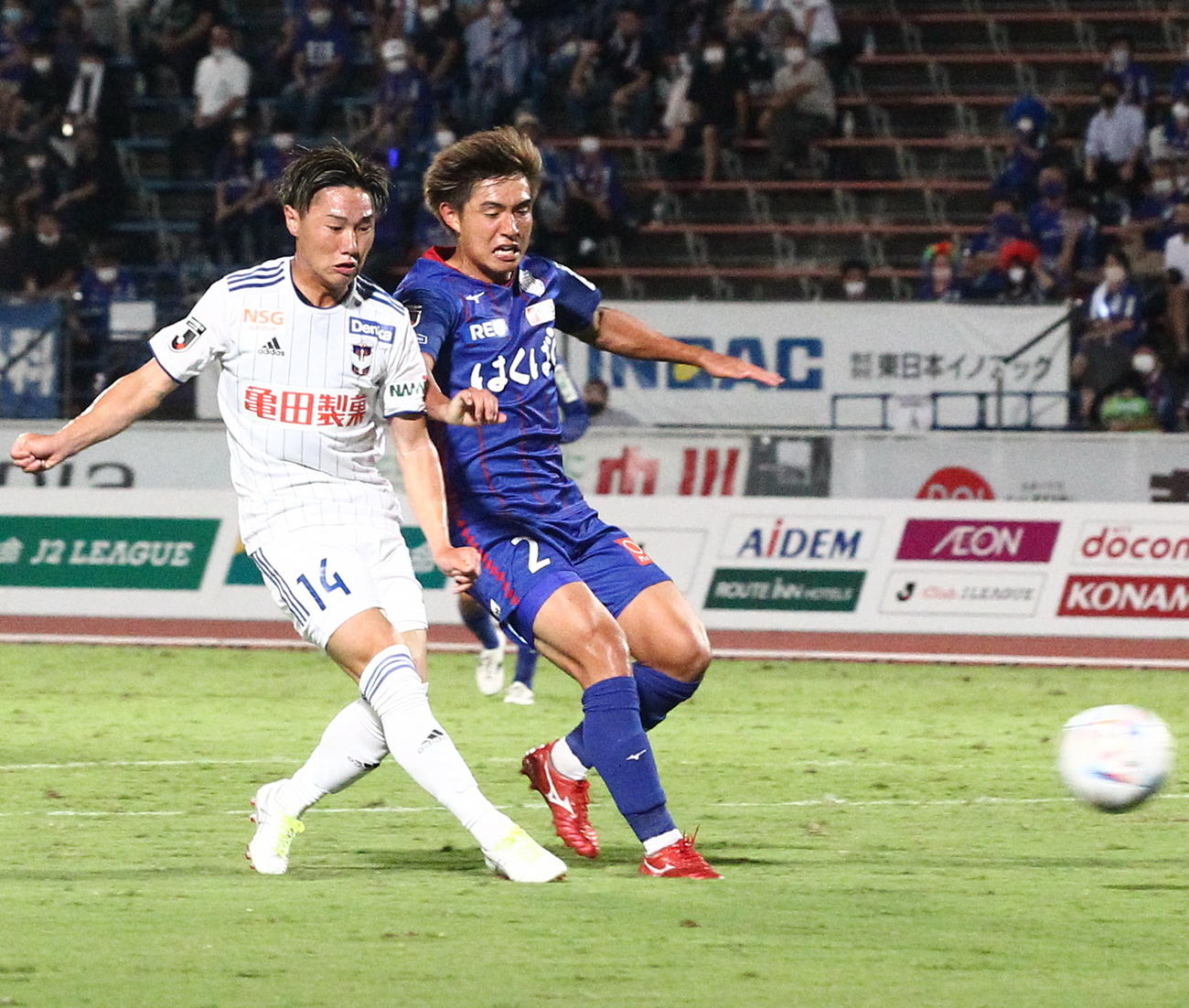 後半19分に三戸が追加点を挙げる