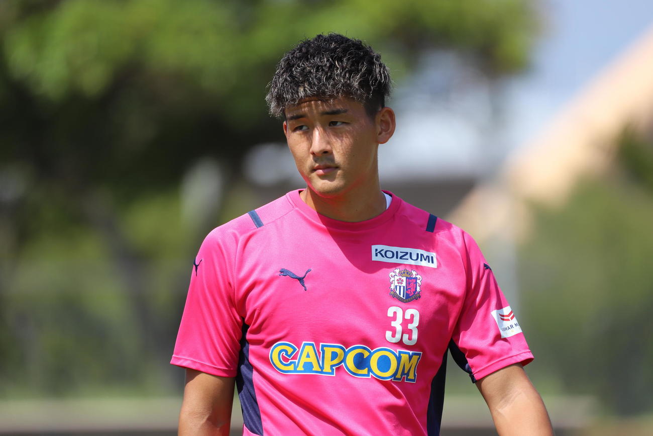 磐田戦に備えるC大阪西尾（C）CEREZO OSAKA
