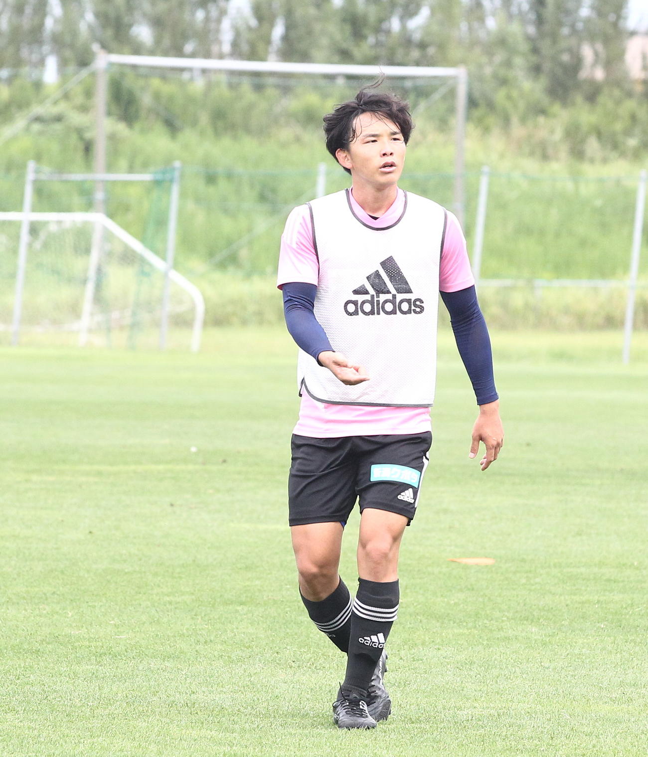 大宮戦に向け調整する藤原