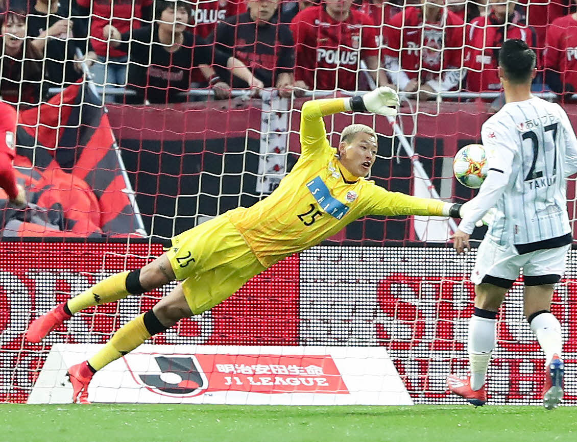 札幌所属時のGKク・ソンユン（2019年3月2日撮影）