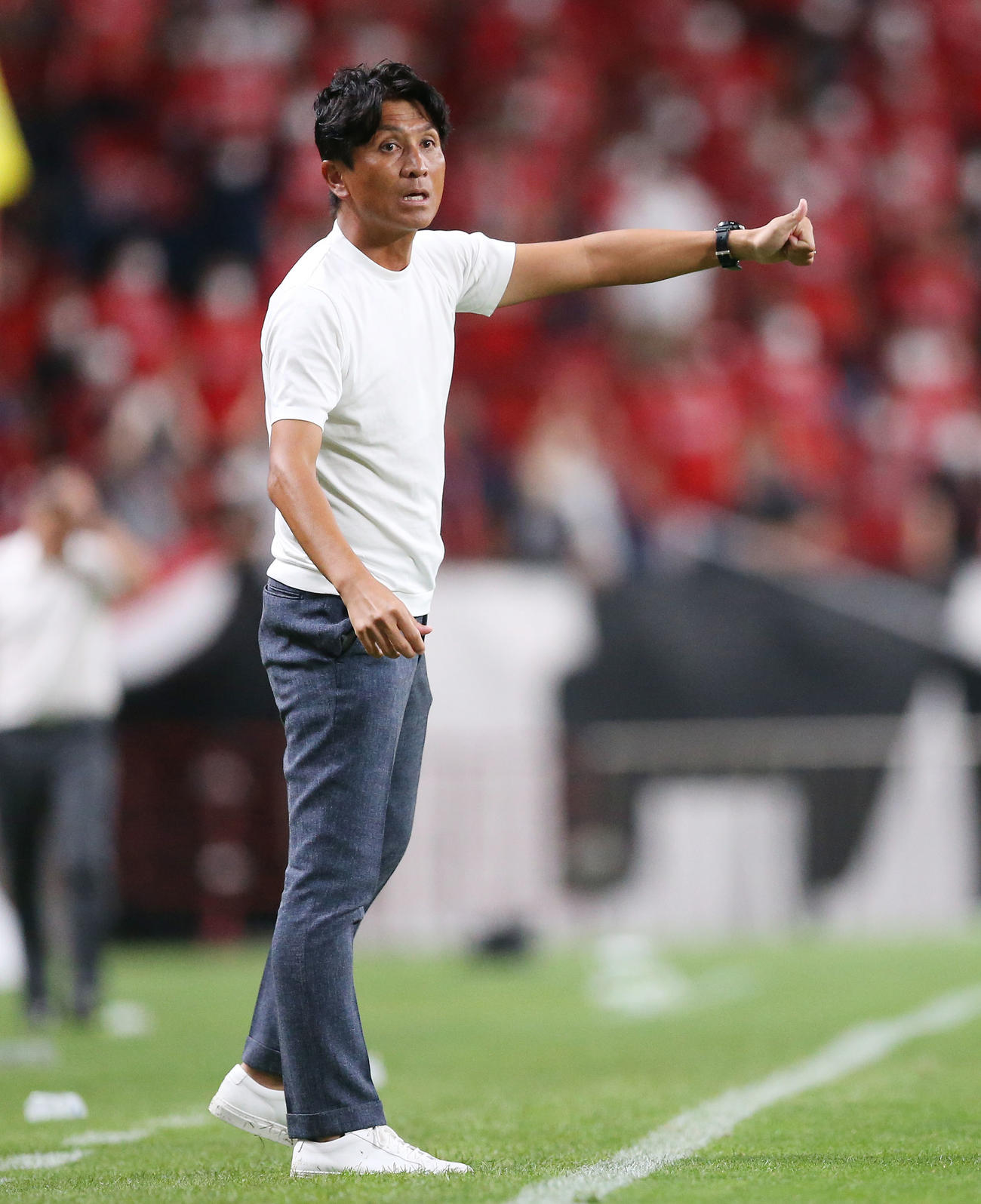 C大阪小菊監督（2022年9月14日撮影）