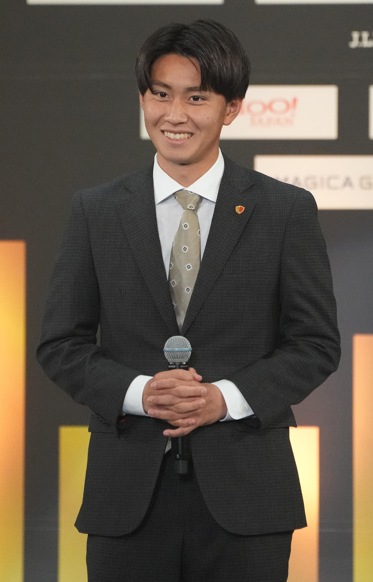 ベストヤングプレーヤー賞を受賞した鹿島荒木遼太郎（2021年12月6日撮影）