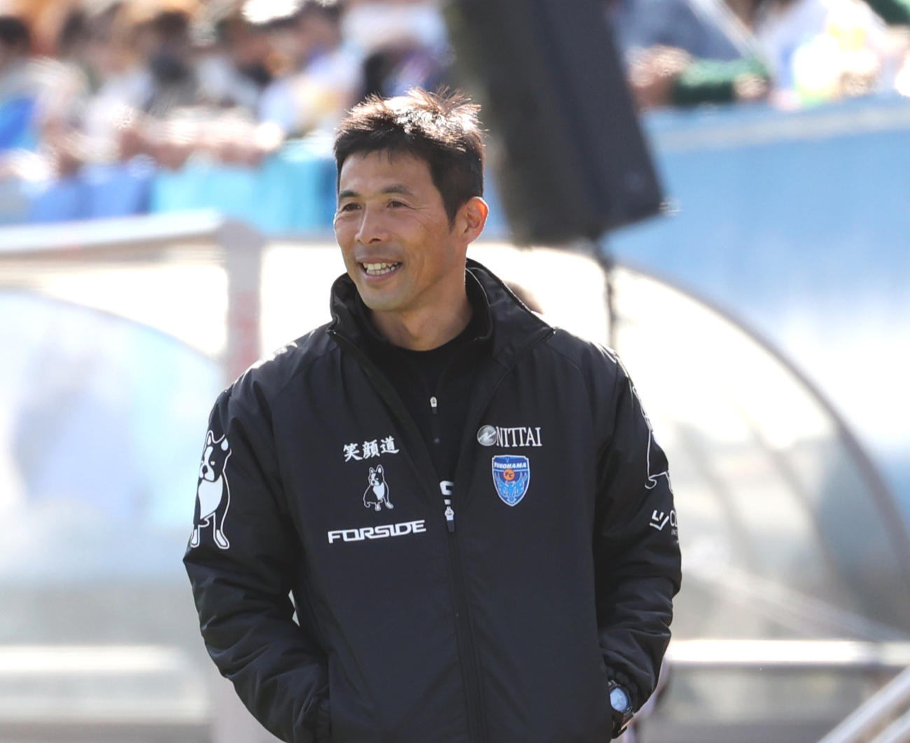 横浜FC四方田修平監督（2022年2月撮影）