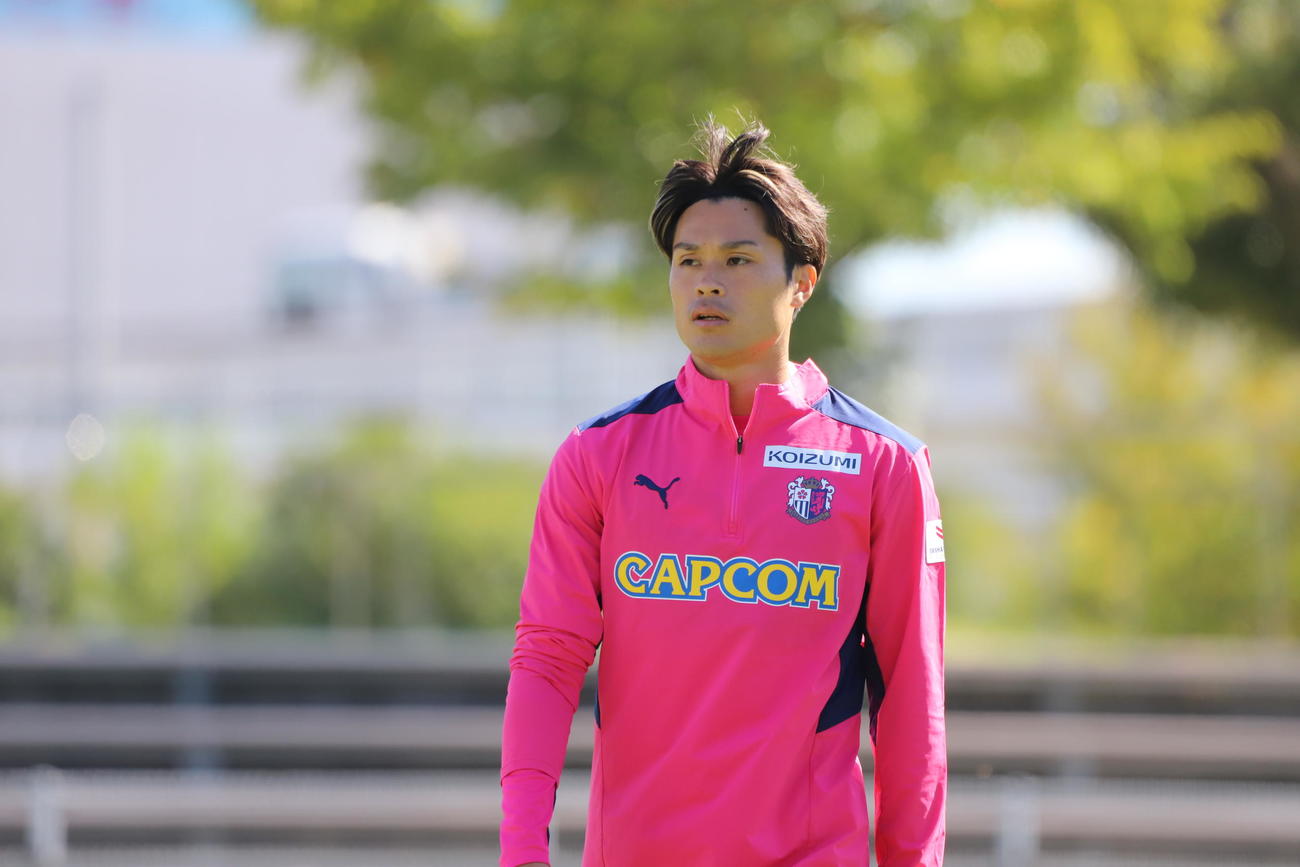 東京戦に向けた練習を行うC大阪為田（C）CEREZO OSAKA