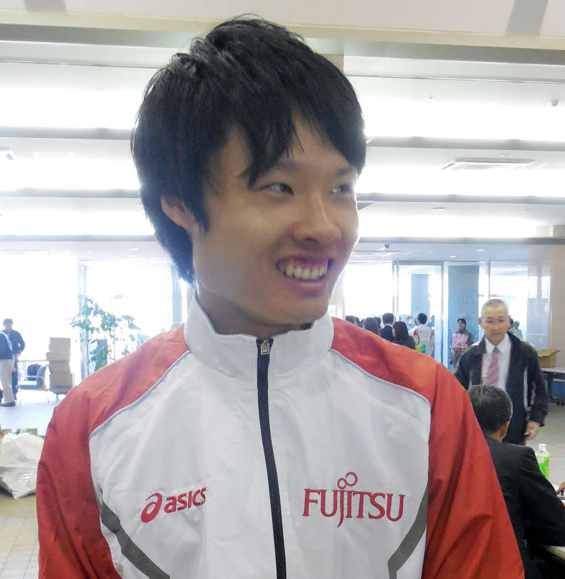 柏原竜二氏（2014年11月3日撮影）