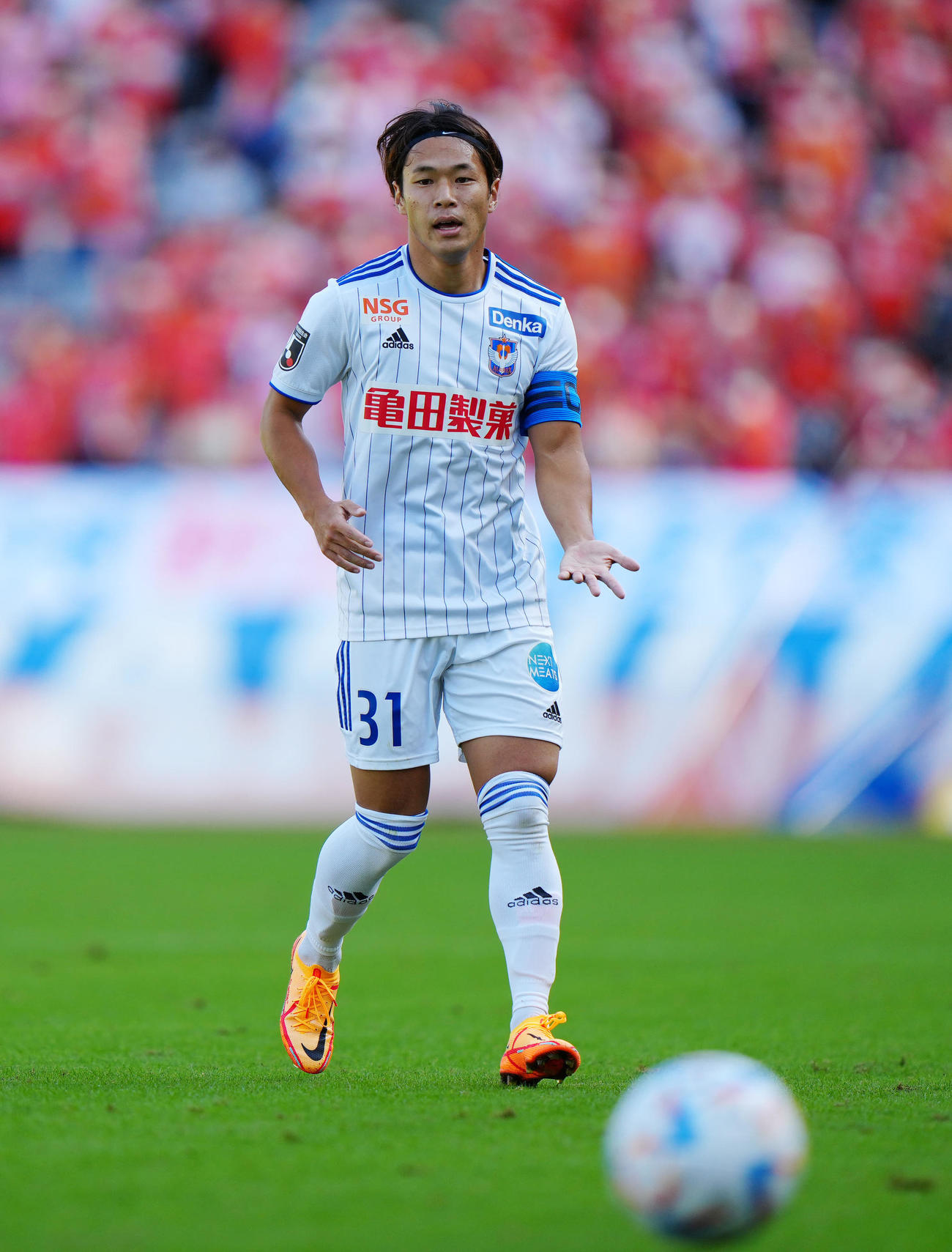 新潟堀米悠斗（2022年10月15日撮影）