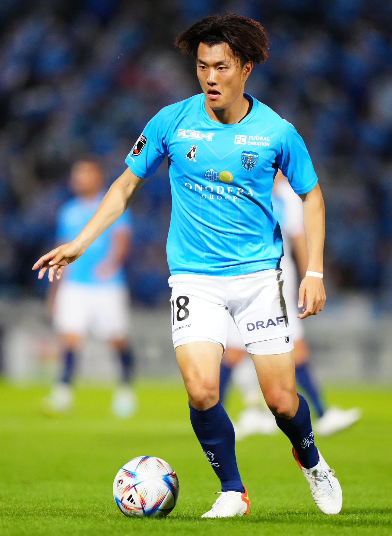 横浜FC小川航基（2022年10月16日撮影）