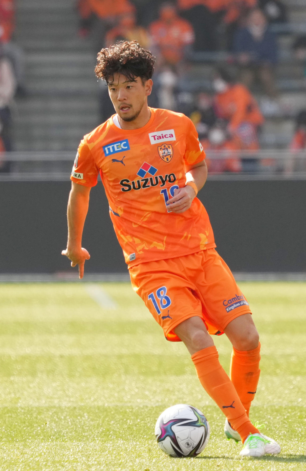 清水白崎凌兵（2022年3月撮影）