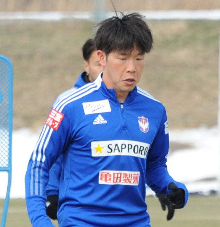 J2新潟FW矢村健（2022年3月1日撮影）