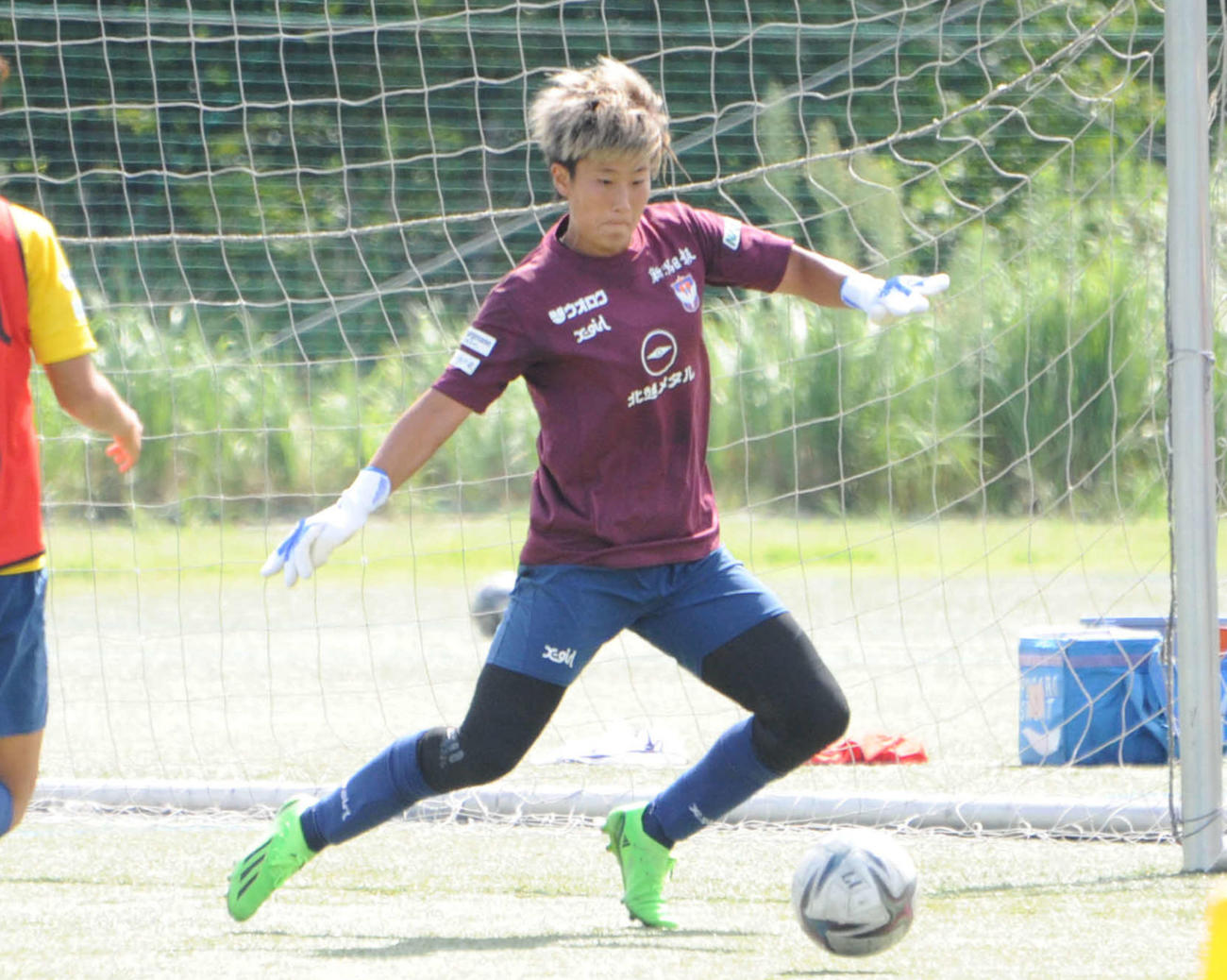 新潟GK平尾知佳（2022年8月19撮影）