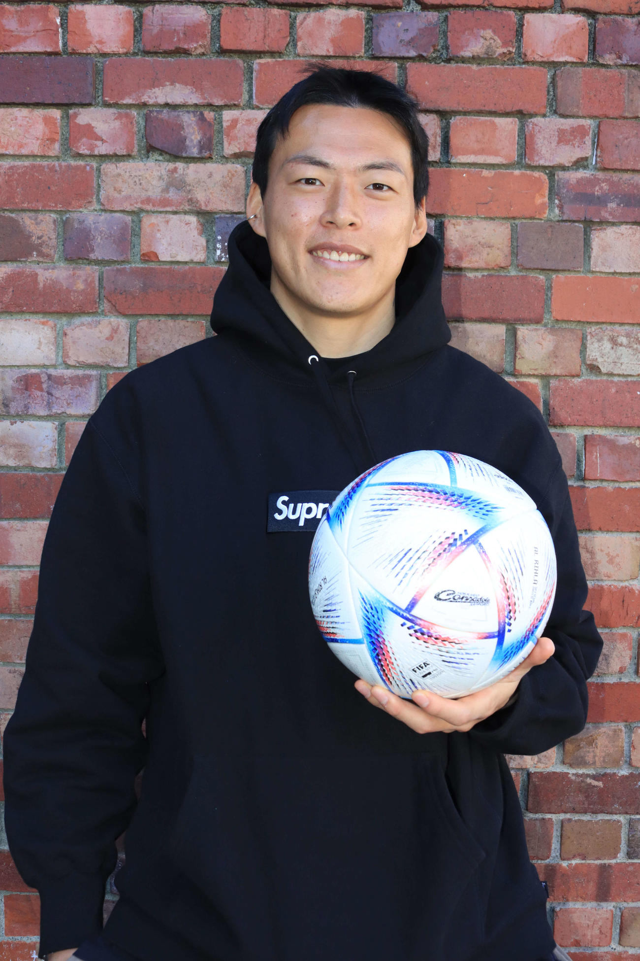 3季ぶりに札幌に復帰するGKク・ソンユン（撮影・保坂果那）