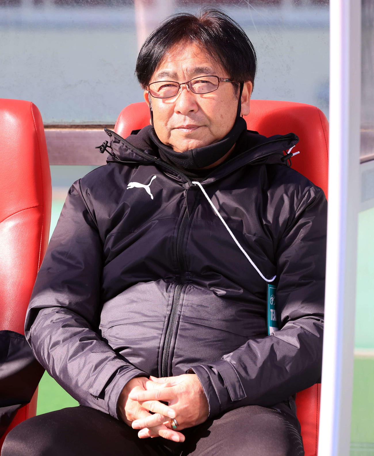 大津・平岡和徳総監督＝2023年1月4日
