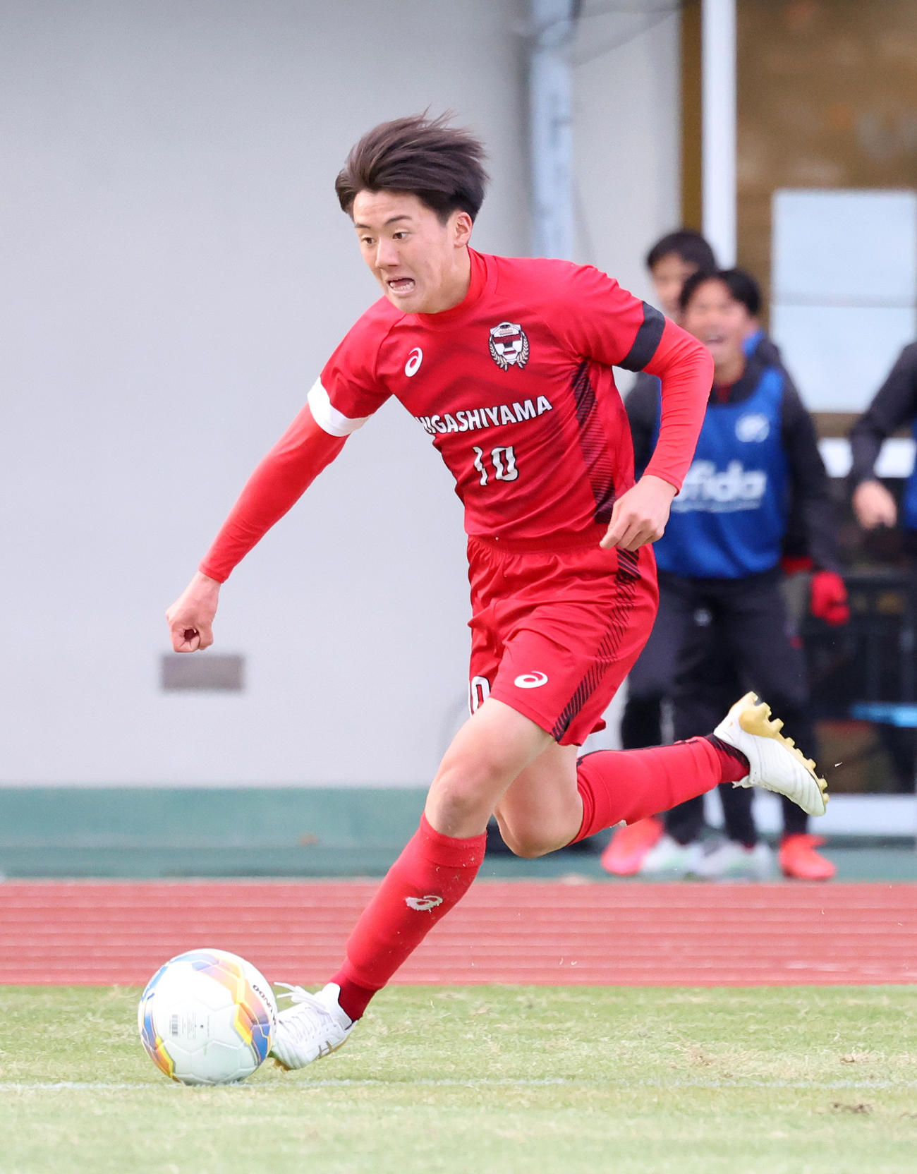 東山・阪田澪哉（2023年1月2日撮影）