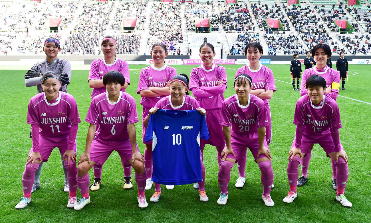 藤枝順心対十文字　藤枝順心スタメン（撮影・清水貴仁）