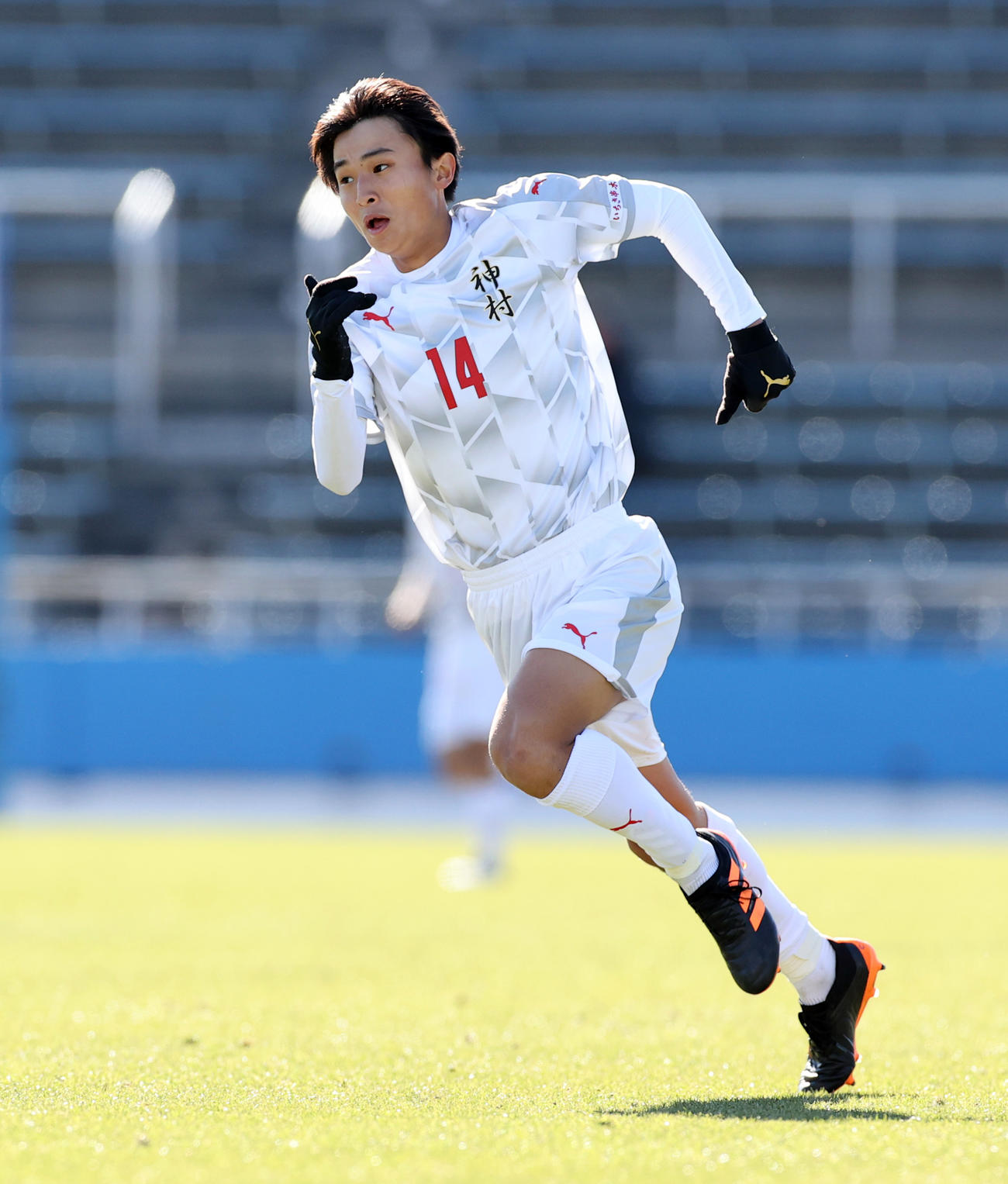 神村学園MF大迫（2021年1月2日撮影）