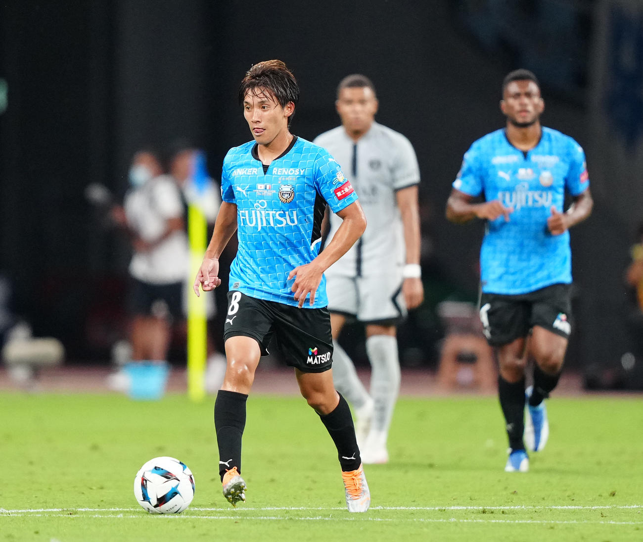 川崎F橘田健人（2022年7月20日撮影）
