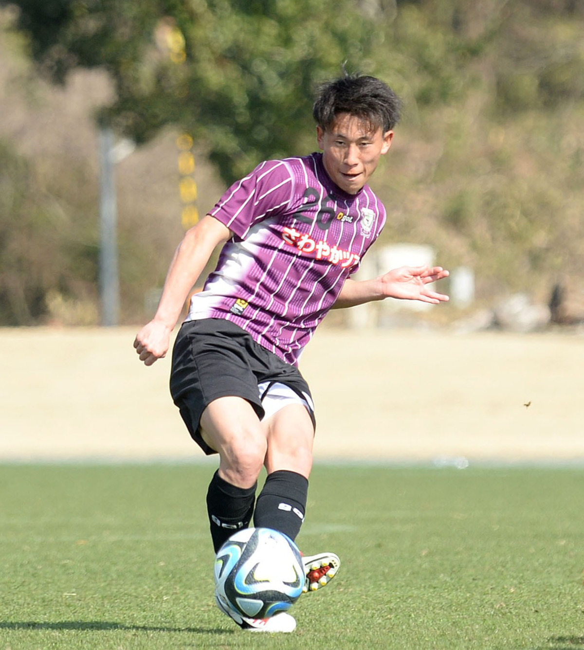 全試合出場を目標に掲げる藤枝新井