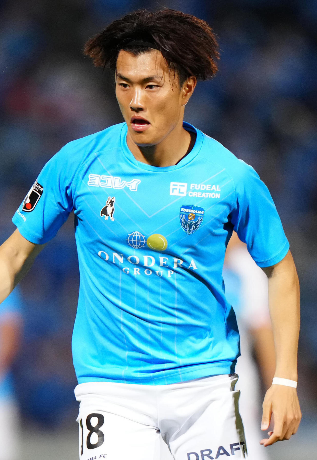 横浜FC小川航基（2022年10月16日撮影）