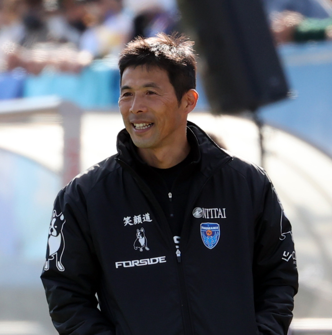 横浜FC四方田修平監督（2022年2月撮影）